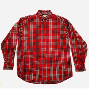 Vintage L.L.Bean Flannel Button Down Shirt Medium